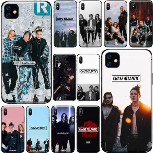 Chase Atlantic Music Fashion Phone Case for iPhone 11 12 pro XS MAX 8 7 6 6S Plus X 5S SE 2020 XR Soft silicone cover funda