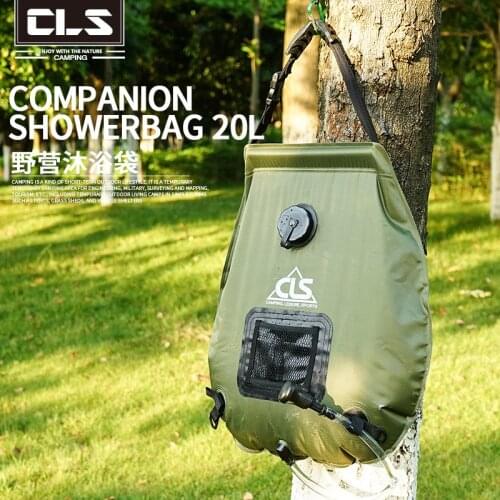 20L Portable Outdoor Solar Hot Shower Bag Heating Camping Shower Bag Camping Shower Bath Water Bag Camp Shower Bag Ducha