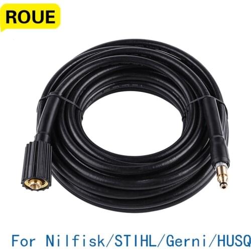 15~10m sewer cleaning high pressure cleaner Extension hose cord pipe gun nozzle kit Auto parts For Nilfisk STIHL Gerni HUSQVARNA