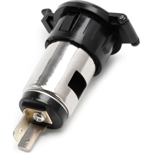 Waterproof 12-24V Cigarette Lighter Socket Power Plug Outlet Parts For Car X6HF