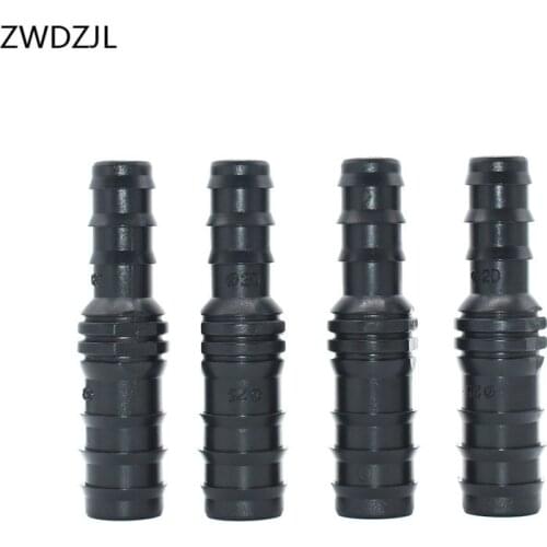 Irrigation hose 25mm to 20mm reducing barb Connector Garden hose 3/4 to the 1/2 2 way straight barb watering & irrigation 2pcs