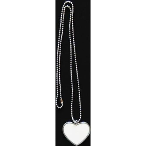 30PCS/lot Fashion Sublimation Metal Blank necklace DIY heat trasnfer printing Blank heart Dog Cat Tag Double Medals