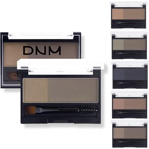 5 Colors EyeShadow Brow Makeup Palette Long-lasting Waterproof Make Up Eyebrow Shades Powder Highlight Powder Nose Shadow
