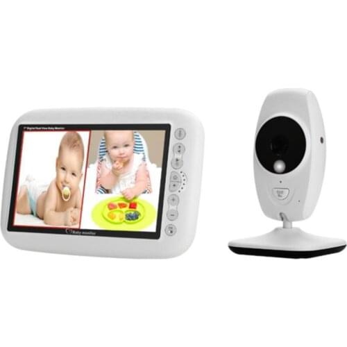 7.0 inch HD LCD screen 2.4G wireless signal baby monitor Child safety surveillance care camera display built-in lithium battery