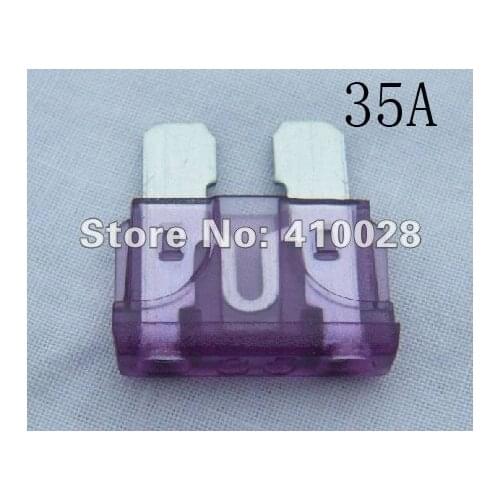 Free shipping 35A auto fuse,zinc fuse ,good quality fuse,blade fuse