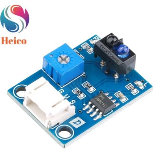 TCRT5000 Infrared Reflector Switch Photoelectric Switch Infrared Sensor Tracking Module With Cable for DIY Robot Kit