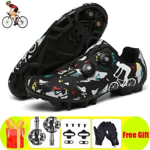 Cycling Shoes Sapatilha Ciclismo Mtb Men Sneakers SPD Pedals Cleats Mountain Bike Breathable Bicycle Mens Sports Bicicleta