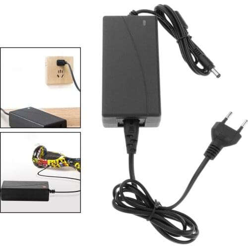 Power Supply Diameter 5.5mm 42V 0.8A Fast Charger for Mobility Scooter Skateboard Lithium Battery Charger