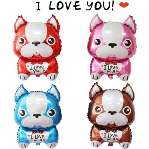 Dog Balloon 1pcs Kids Birthday Party Decorations Chase Helium Foil Baloons Toys Event Party Supplies