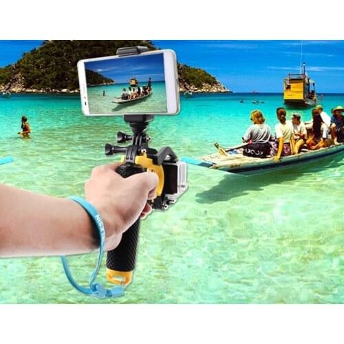 Float Shutter Stabilizer Section Pistol Trigger Set Floating Handle For Go Pro Hero 5 4 3+ 3 Xiaomi Yi 4k SJCAM Accessories