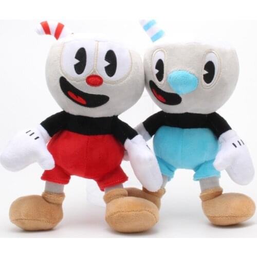 25cm Game Cuphead Plush Toy Mugman the Devil Legendary Chalice Soft toys Stuffed toys plush doll For Childrens birthday gift