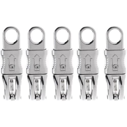 New 5 Pcs Zinc Alloy Sturdy Panic Snap Hooks Clip Horse Equipment Gear for Lead Reins & Equestrian Use