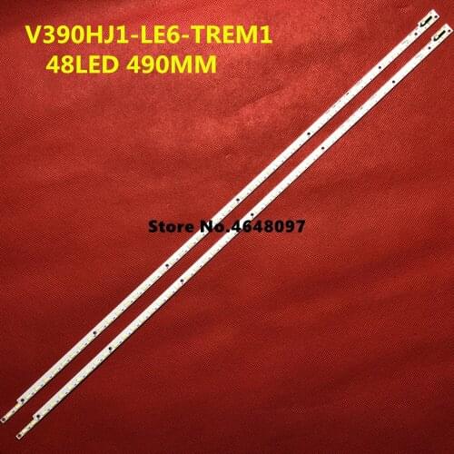 50Pieces/lot V390HJ1-LE6-TREM1 original spot 48LED 490MM 100%NEW