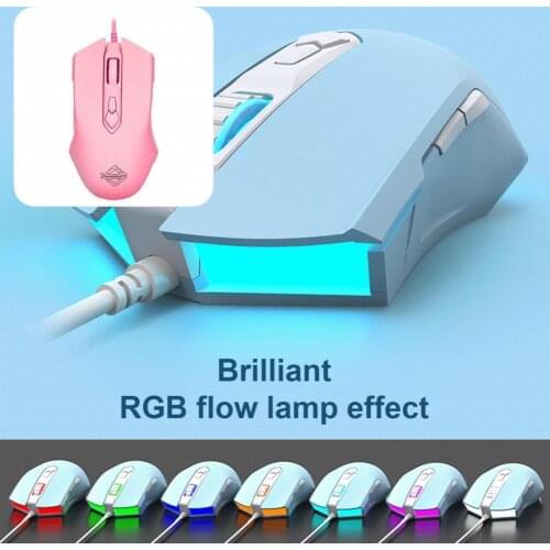 AJAZZ Reliable Silent Click Wired Mouse Computer Mouse USB Interface DPI Adjustable