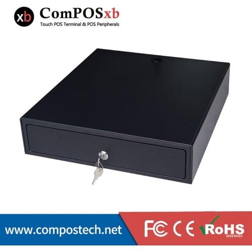 Three position lock pos Cash Drawer with RJ11 interface cash register 4 bill 8 coin for supermarket