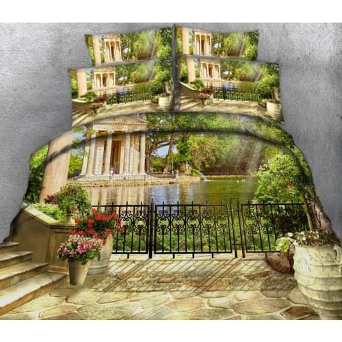 Twin king size Queen 3D bedding set bedsheet Duvet Pillowcase bed cover Bed Linen Home decorate Textiles Drop Ship bed set