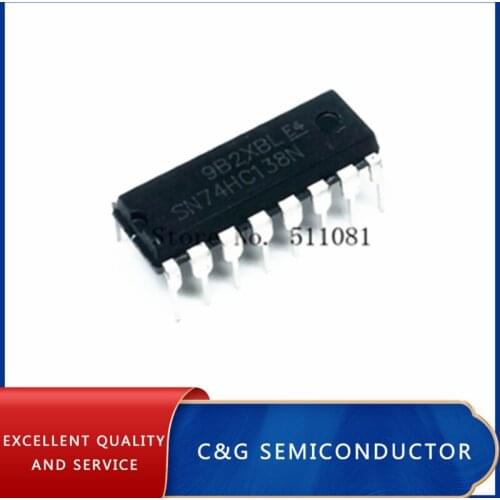 10PCS 74HC138N SN74HC138N 74HC138 DIP-16