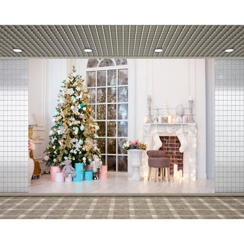 Lyavshi photo background cloth Christmas theme party photo studio winter Christmas photo interior decoration camera background