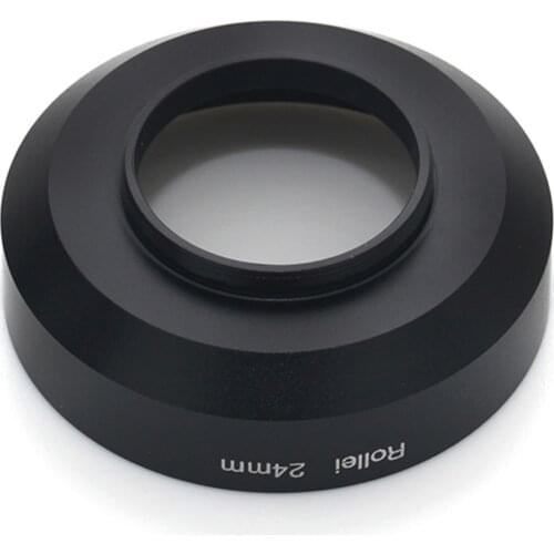 Pixco 24mm/30.5 mm Metal Screw Lens Hood Suit For Rollei Lens