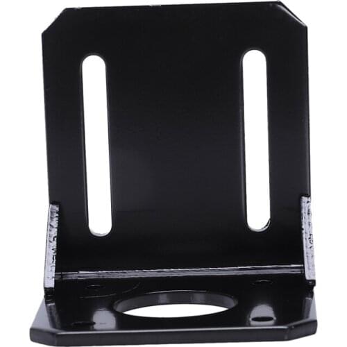 Alloy Steel Mounting bracket for 42mm NEMA 17 stepper motor with Screws Black