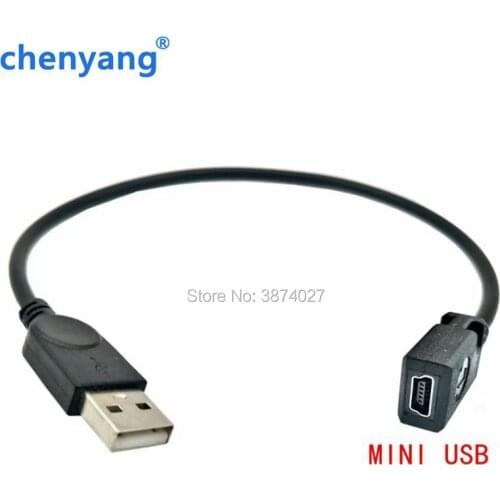 USB male to Mini usb/Micro usb/type-c female data adapter line high quality for mobile phone tablet usb cable 30cm