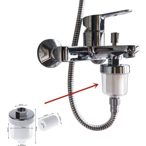 PP Cotton purifier Universal Hard Water Softener for Kitchen spray head shower Faucet Filter Purification Bathroom Accessories