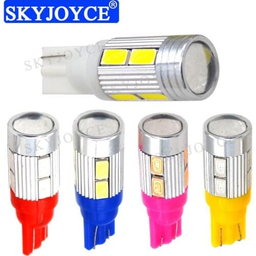 Светодиодные LED лампы W5W (W2.1x9.5d) SKYJOYCE China At AliExpress