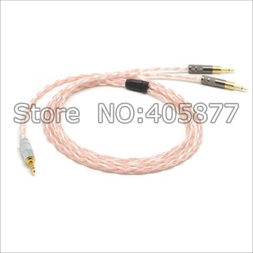 High quality 2.5mm plug to Earphone Cable DIY Hifi Silver+copper headphone updated Cable for HD700 Headphone Headset