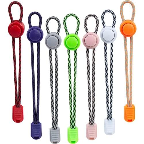 1 Pair 19 Colors Elastic Shoelaces Round Locking No Tie Shoe Laces Kids Adult Quick Lazy Laces Rubber Sneakers Shoelace