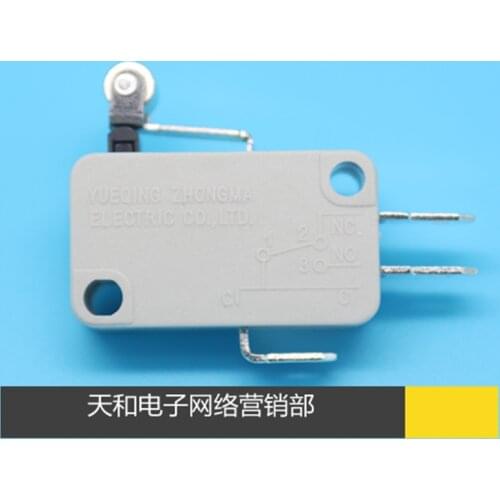 10pcs/ZW7-3 KW7-3 Belt metal wheel trip limit point move micro switch One on one off