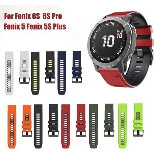 ANBEST Fit for Fenix 6X Pro Bands 26mm Watch Band With Replacement Band for Fenix 6X 5X plus 3HR Smart Watches