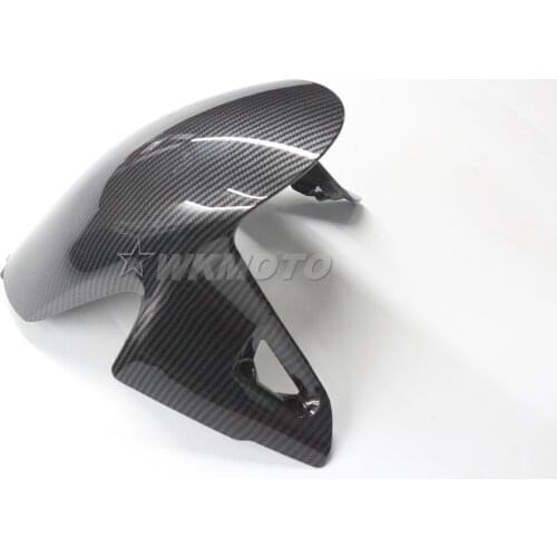 For Ducati Panigale V4 V4S 2018 2019 2020 2021 Tire Front Fender Mudguard ABS Plastic Carbon Fiber Painted