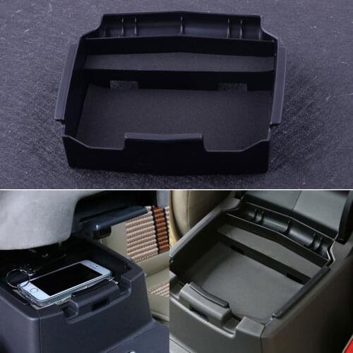 Beler Plastic Black Car Center Console Armrest Storage Box Container Tray Fit for Honda CRV 2012 2013 2014 2015 2016