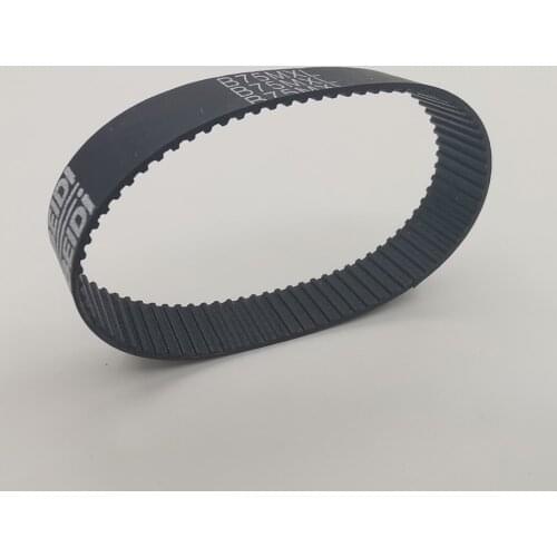 Black Rubber MXL Type Closed Loop Timing Pulley Belt 2.032mm Picth 56MXL-65.6MXL( B70MXL-B82MXL) 6/10mm Width Synchronous Belt