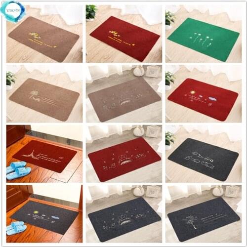 Welcome Waterproof Door Mat Cartoon Cute Totoro Kitchen Rugs Bedroom Carpets Decorative Stair Mats Home Decor Crafts 40x60cm