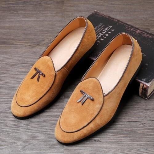 Elegant Genuine Leather Men Summer Loafers Simple Design Solid Color Slip On Men Flat Driving Shoes Comfortable Male Lazy Shoes