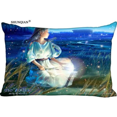 New Kagaya Romantic Myth Pillow Case Custom Wedding Pillowcase Cover Cases Gift Zippered Rectangle Pillow Case