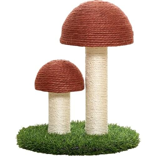 Cat Climbing Stand Pet Toy Cat Toys Climbing Stander Mushroom Pet Scratching Post Tree Tower