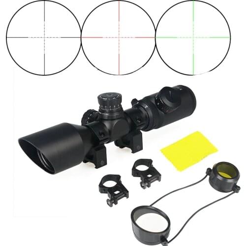 PPT Hunting Rifle Air Soft Scope 3-9x42 Rifle Scope 25.4mm Holographic Sight for Shooting Waterproof Scope gs1-0275