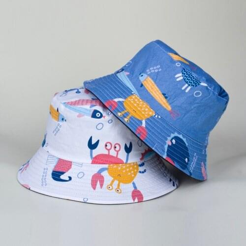 Spring And Summer Lovely Cartoon Fisherman Hat Outdoor Sunscreen Hat Couples Travel Sun Hat Thin Summer Hat