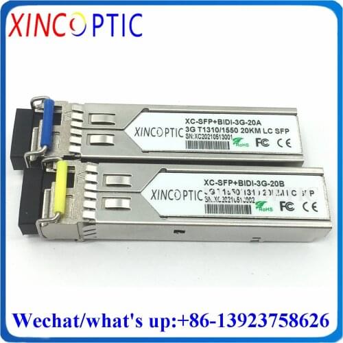 3G SDI Video Fiber Module BiDi WDM SFP 10km 20km,SDI/HDI 1310/1550nm Video 3G 10/20km BIDI SFP Transceiver Module