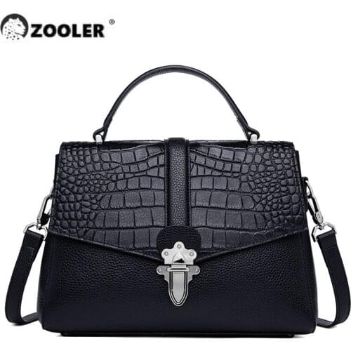 BIG SALE!ZOOLER Real Cow Leather Lady Hand Bags Women Genuine Leather bags New Shoulder Bag Royal oriented Designer Purse#WG310