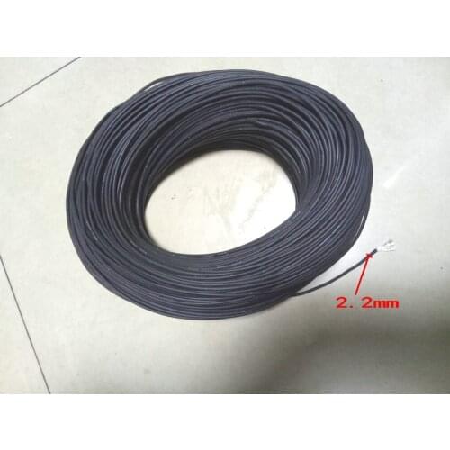 1 Reel 200M 3KV DC 18AWG High Voltage silicone line Red Wire Cable 150
