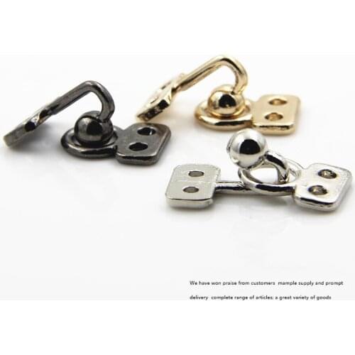 1lot=5pcs sewing accessories metal buckle dark,invisible button to connect clasp Suitable for use in mink clothing,fur coats