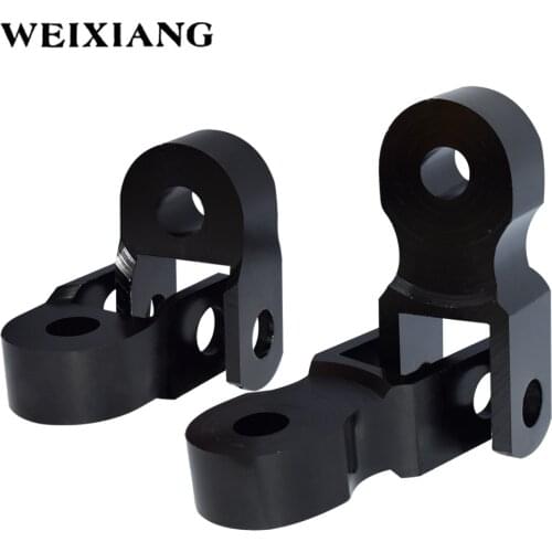 2 x Motorcycle Rear Shock Absorbers Heightening Adapter Hook For Honda Yamaha For Kawasaki Suzuki Damper Extending Longer Extend