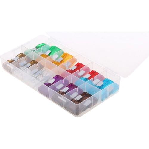 24pcs/Set Big Auto Fuse Assortment Set Maxi Car Electrical Fuses