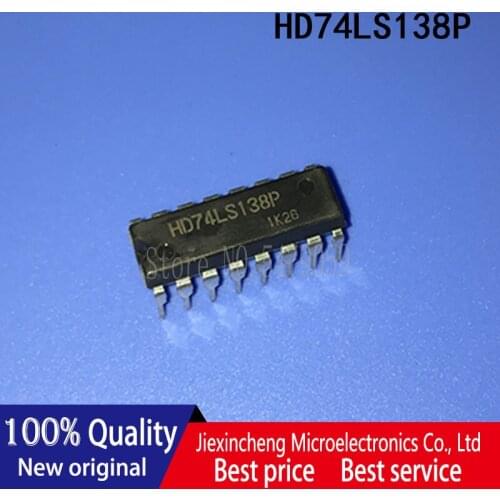20PCS HD74LS138P DIP16 New original