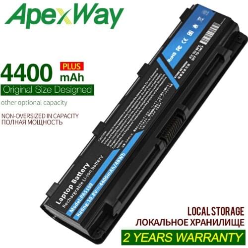 4400mAh laptop battery PA5108U-1BRS PABAS271 PABAS272 PABAS273 PA5110U-1BRS for toshiba C50T C50 C55 C70 C75 C75DT C40 C45