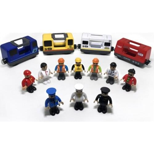 W2 Rlectric Car Harmonious Train Compartment Magnet Link Compatible Wood Track Compatible with All Type 1:64