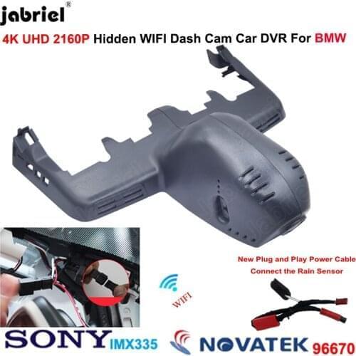 4K UHD 2160P Wifi Car Dvr Dash Cam Cameras Recorder For BMW X3 G01 BMW X5 G05 BMW X7 G07 BMW 3 G20 G21 2018 2019 2020 2021 2022
